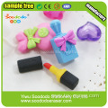 Promotional Green Pig Head Shaped Gift  Eraser